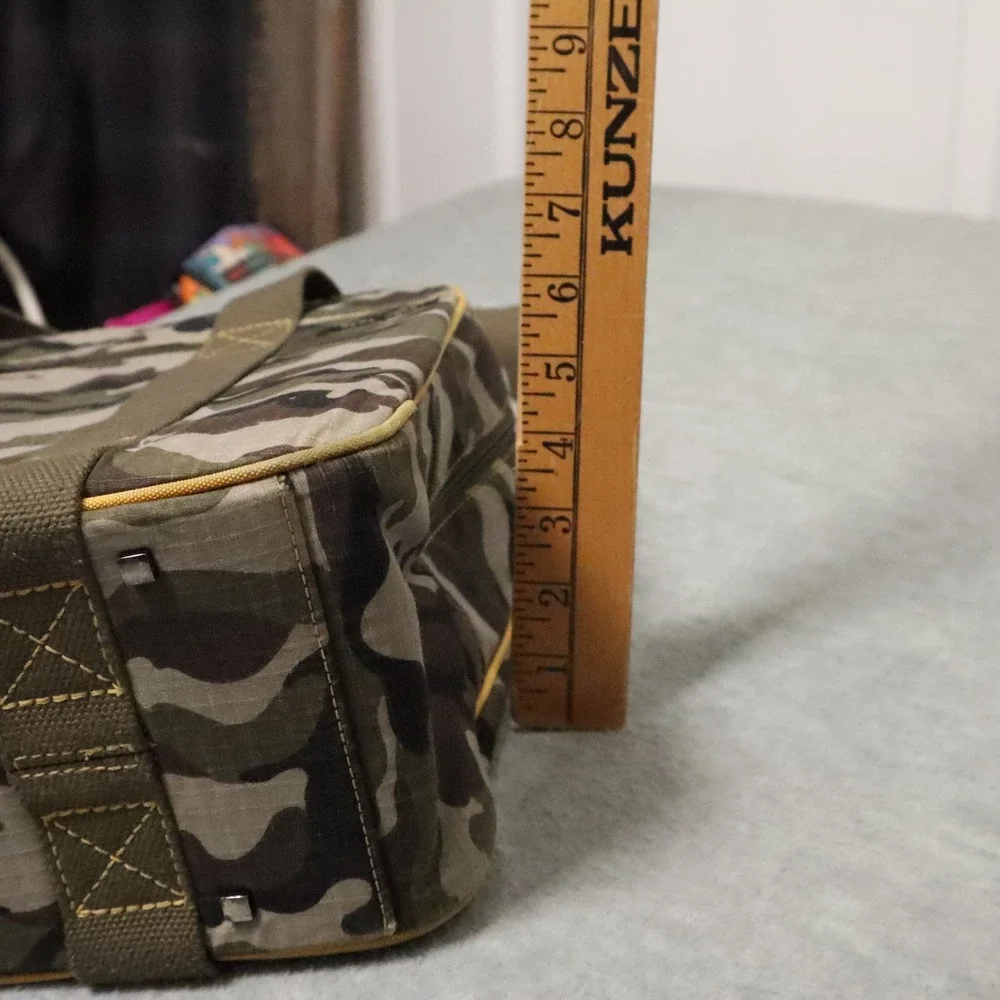 Acme Made Trixie Camo Laptop Bag‎ Large Camo Ripstop Nylon Travel Work Utility